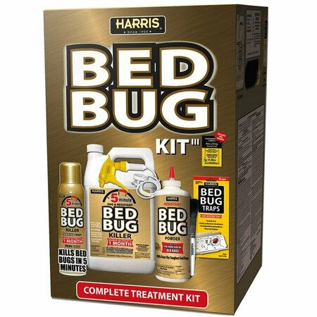 P.F. HARRIS HARRIS BB-KIT Bed Bug Value Kit, Bed Posts, Box Springs, Carpets, Linens, Mattresses GOLDBB-KIT